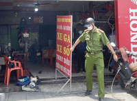 [Ảnh] Chủ động, quyết tâm chặn dịch bằng nhiều biện pháp quyết liệt