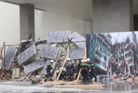 Toàn cảnh diễn tập phương án giải cứu nạn nhân vụ cháy nổ trong trường học