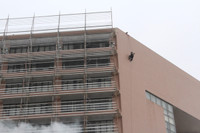 Toàn cảnh diễn tập phương án giải cứu nạn nhân vụ cháy nổ trong trường học