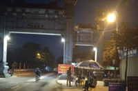 Công an huyện Mỹ Đức xuyên ngày đêm gác chốt chặn du khách vào chùa Hương