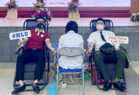 Hình ảnh đẹp trong chương trình “Sắc hồng tuổi trẻ” vì cộng đồng