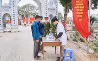 Công an quận Bắc Từ Liêm xử phạt 35 trường hợp không đeo khẩu trang nơi công cộng