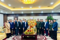 Các tổ chức Tin lành thăm, chúc Tết Công an Hà Nội