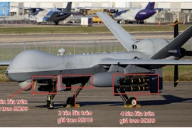 UAV Mỹ mang lượng tên lửa nhiều kỷ lục xuất hiện gần Venezuela