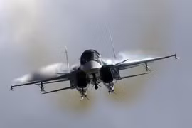 Tiêm kích bom Su-34 Nga lần đầu mang cùng lúc 6 bom lượn 