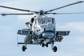 Anh điều trực thăng Wildcat mang tên lửa Martlet tới Cyprus đối phó nguy cơ drone 