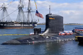 Mỹ biên chế tàu ngầm hạt nhân tấn công trị giá 2,8 tỷ USD, tăng cường sức mạnh dưới biển