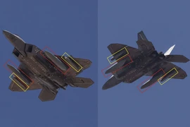 Mỹ thử nghiệm tiêm kích F-22 với thùng nhiên liệu tàng hình, mở rộng năng lực tác chiến tầm xa