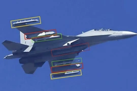 Trung Quốc lộ cấu hình tác chiến mới của tiêm kích gây nhiễu J-16D với tên lửa và pod điện tử đặc biệt