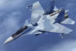 Tiêm kích Su-30SM của Nga rơi ở bán đảo Crimea 