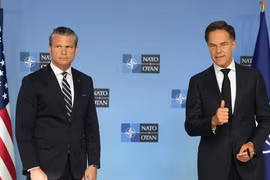 Bộ trưởng Chiến tranh Mỹ-Pete Hegseth: NATO đã là 'hổ giấy' quá lâu