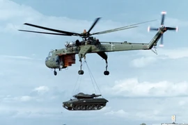 CH-54 Tarhe, trực thăng 'xương sống' siêu dị của không quân Mỹ