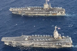 Hỏa lực khổng lồ nếu Mỹ triển khai 3 nhóm tác chiến tàu sân bay gần Iran