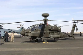 Ả Rập Xê Út trưng bày trực thăng tấn công AH-64 Apache tại World Defense Show 2026