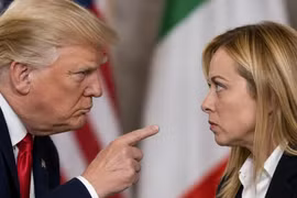 Ông Trump 'lời qua tiếng lại' gay gắt với nữ Thủ tướng Italy