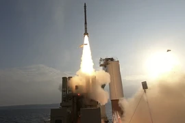 Israel thử nghiệm lần đầu hệ thống phòng thủ tên lửa David’s Sling trên tàu hải quân