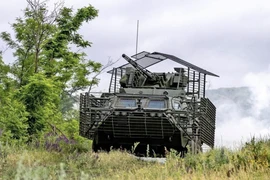 Ukraine tăng cường hỏa lực cơ giới với xe chiến đấu bộ binh BTR-4E nội địa