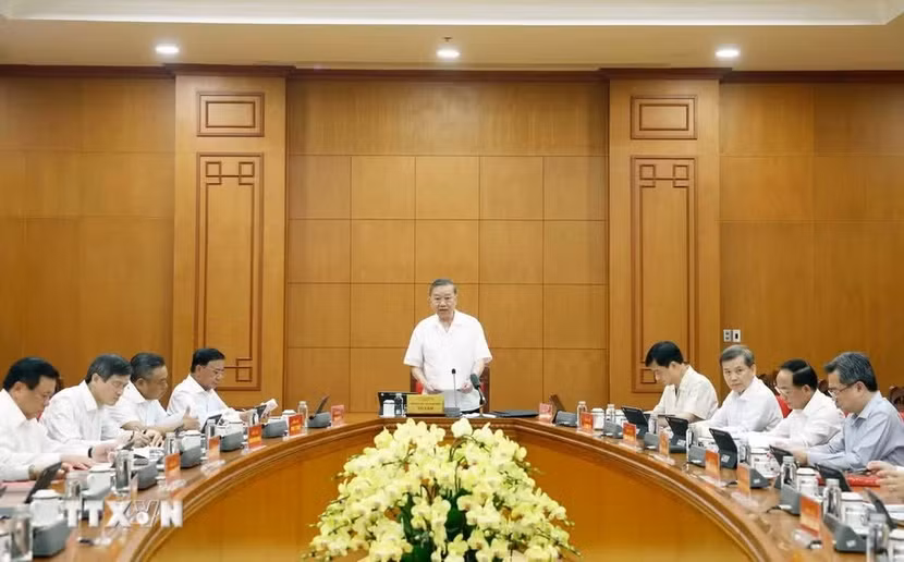 Tổng Bí thư, Chủ tịch nước Tô Lâm phát biểu. (Ảnh: Thống Nhất/TTXVN)