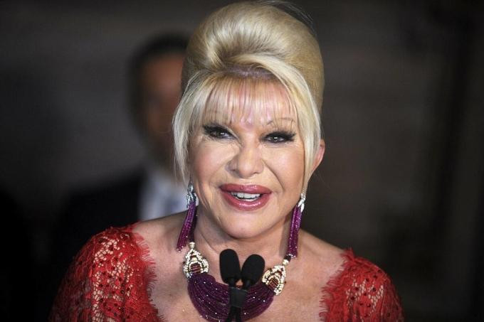 Bà Ivana Trump, người vợ đầu của cựu Tổng thống Mỹ Donald Trump Bà Ivana Trump, người vợ đầu của cựu Tổng thống Mỹ Donald Trump