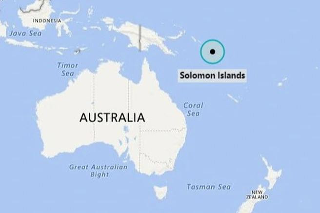 Quần đảo Solomon nằm cách Australia khoảng 2.000 km về phía Đông Bắc