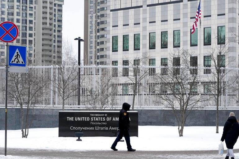 Đại sứ quán Mỹ tại Thủ đô Kiev của Ukraine
