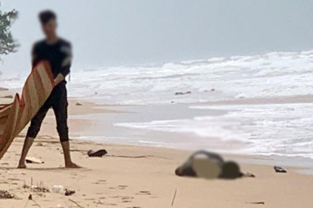 Khu vực phát hiện các thi thể. Nguồn: Vtv.vn Khu vực phát hiện các thi thể. Nguồn: Vtv.vn