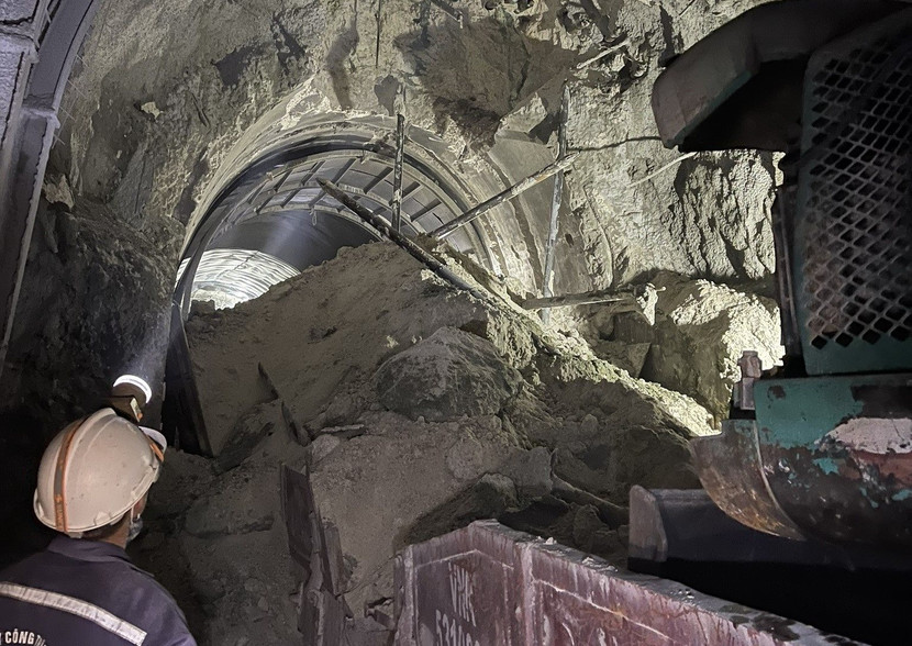 Thời gian thông hầm đường sắt Chí Thạnh vẫn chưa rõ