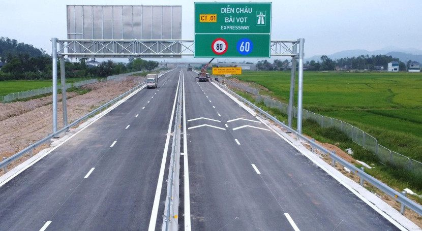 Cao tốc Diễn Châu- Bãi Vọt tiếp tục được gia hạn thời gian hoàn thành