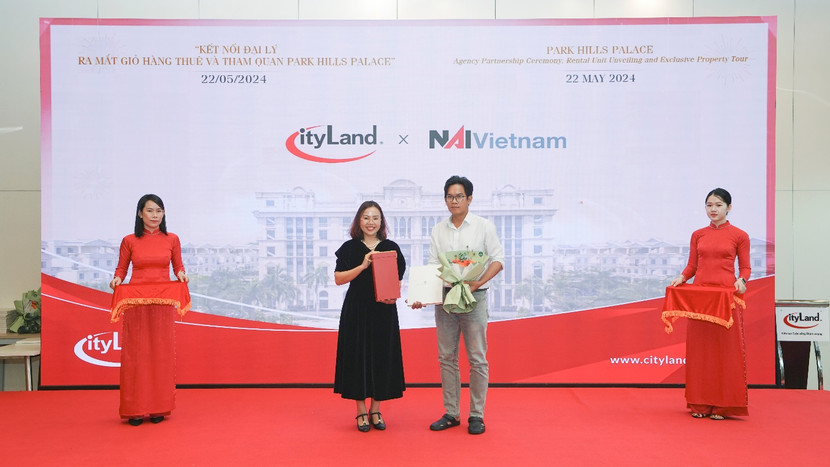 Đại diện CityLand và Công ty Nai Việt Nam. Đại diện CityLand và Công ty Nai Việt Nam.