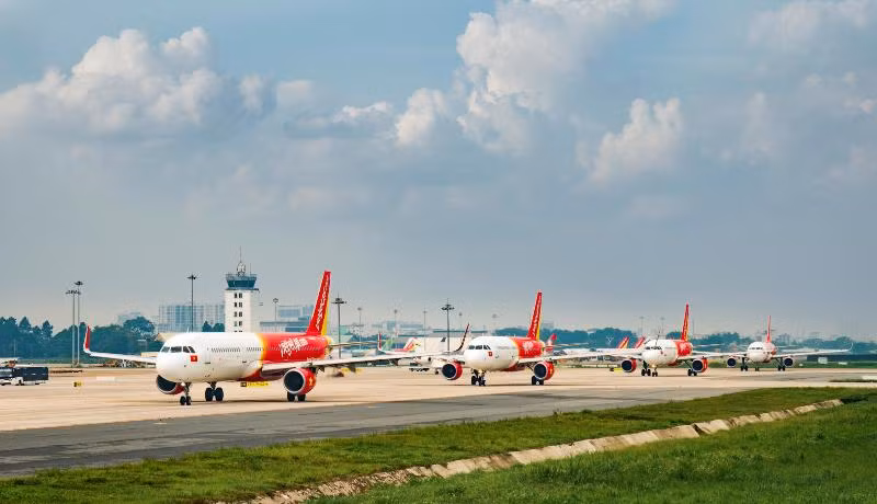Vietjet giảm 50% giá vé máy bay cho hành trình bay hết năm 2021