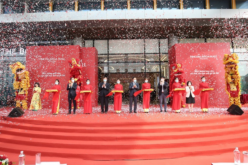 Khai trương trung tâm thương mại Vincom Mega Mall Ocean Park tại Vinhome Ocean Park Gia Lâm