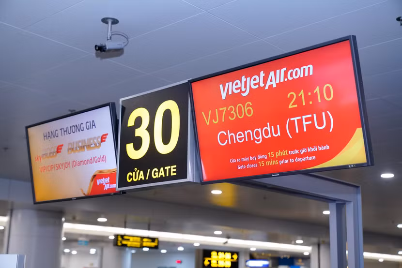 Đường bay thẳng kết nối Hà Nội- Thành Đô được khai thác 4 chuyến khứ hồi/tuần