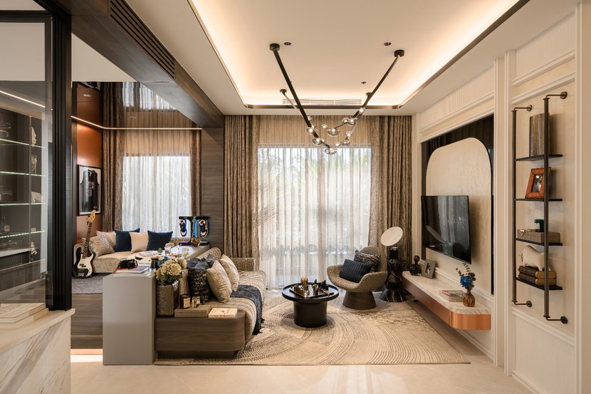 Không gian mở rộng rãi kết nối cả gia đình