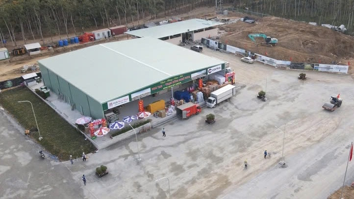 Trạm dừng nghỉ cao tốc Phan Thiết- Dầu Giây tạm thời đóng cửa, dừng đón xe ra vào