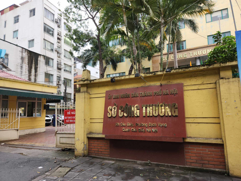 Tại Sở Công Thương Hà Nội công việc vẫn diễn ra bình thường