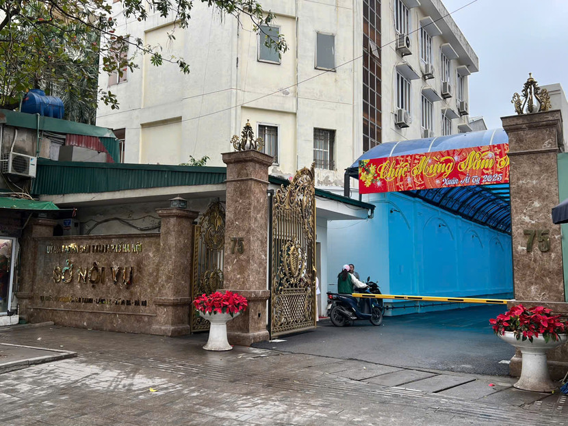 Trụ sở của Sở Nội vụ ở Nguyễn Chí Thanh, Đống Đa, Hà Nội