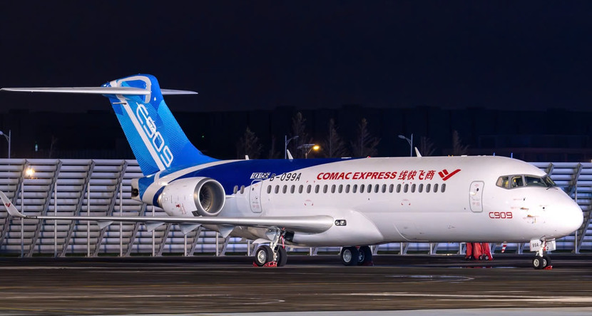 Dòng máy bay COMAC C909 của Trung Quốc được Cục Hàng không Việt Nam đánh giá là an toàn