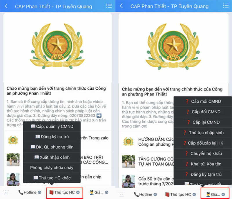 Cách tra cứu thông tin của các thủ tục hành chính Cách tra cứu thông tin của các thủ tục hành chính