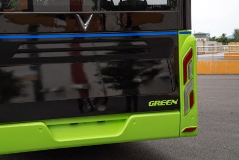 Logo với chữ "V" quen thuộc của các dòng xe VinFast