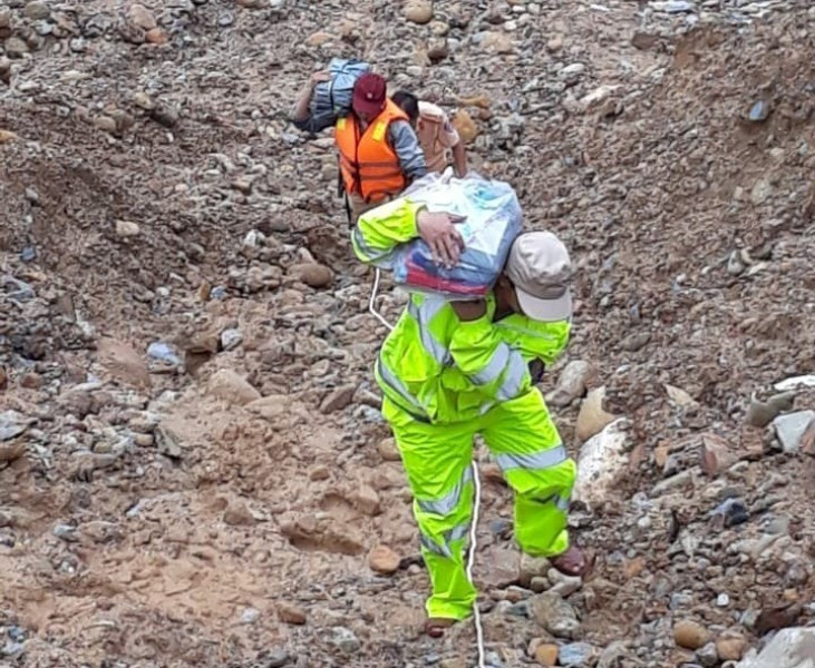 Lực lượng chức năng tiếp tục mở đường vào thủy điện Rào Trăng 3 tìm kiếm 16 công nhân còn mất tích