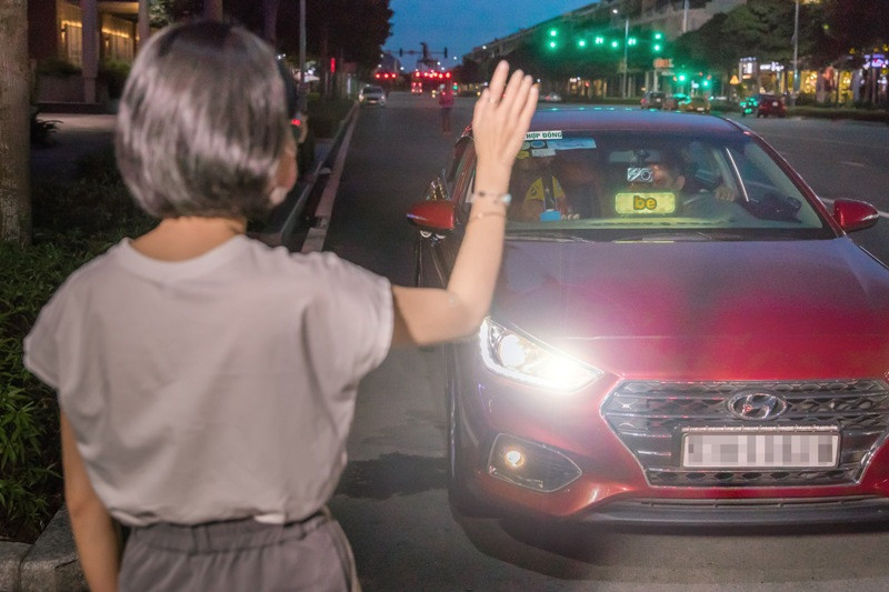 Hành khách dễ dàng nhận diện tài xế và xe của mình