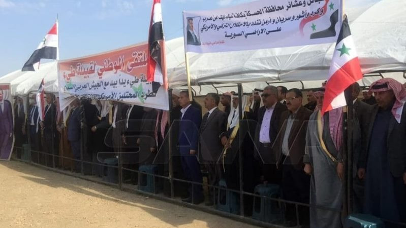 Các bộ lạc Ả Rập biểu tình chống lại lực lượng Mỹ ở miền Đông Syria