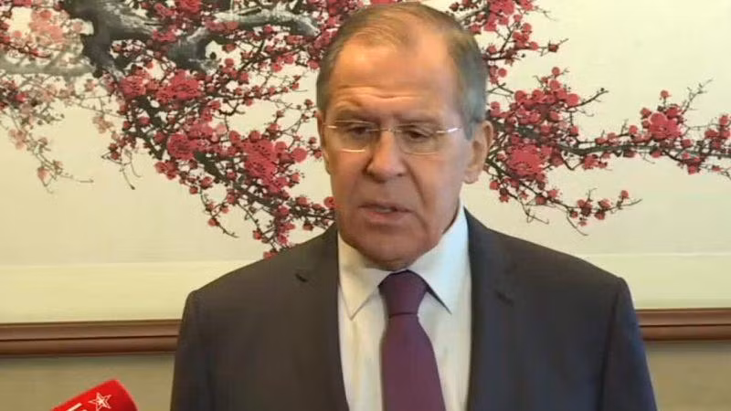 Bộ trưởng Ngoại giao Nga Sergey Lavrov