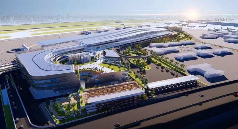 Phối cảnh nhà ga hành khách T3 sân bay quốc tế Tân Sơn Nhất