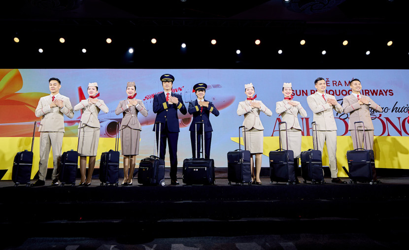 Trang phục của phi hành đoàn Sun PhuQuoc Airways