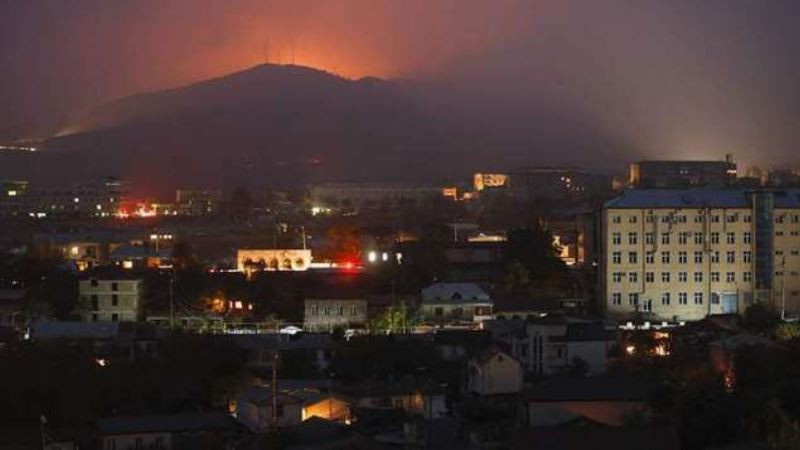 Giao tranh ác liệt giữa Armenia-Azerbaijan đã nổ ra gần thành phố chiến lược Shusha, trong khu vực tranh chấp Nagorny-Karabakh, ngày 7-11-2020 Giao tranh ác liệt giữa Armenia-Azerbaijan đã nổ ra gần thành phố chiến lược Shusha, trong khu vực tranh chấp Nagorny-Karabakh, ngày 7-11-2020