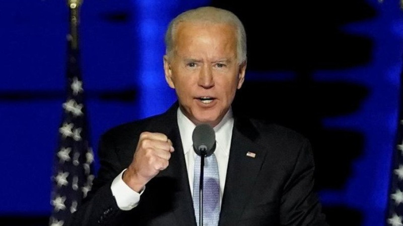 Ông Biden phát biểu mừng chiến thắng ở Wilmington, Delaware, ngày 7-11-2020