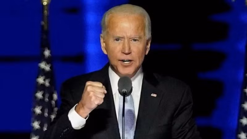 Ông Biden phát biểu mừng chiến thắng ở Wilmington, Delaware, ngày 7-11-2020