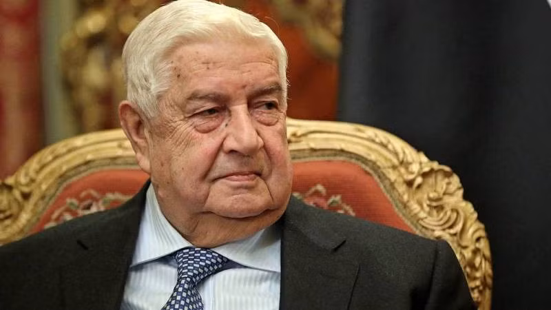 Ngoại trưởng Syria Walid Muallem