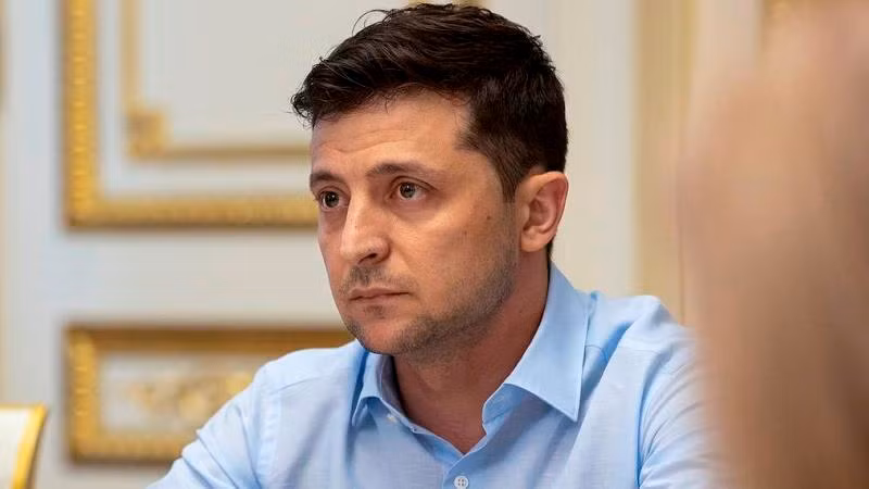 Tổng thống Ukraine Vladimir Zelensky